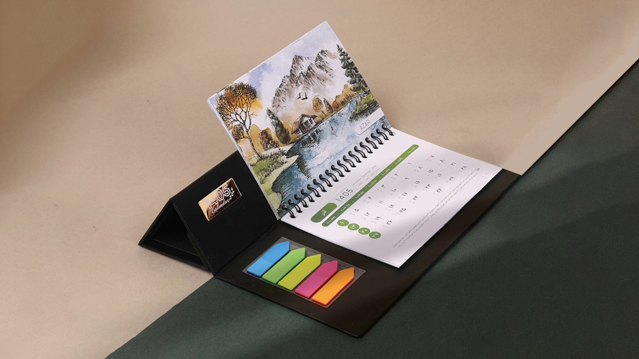 تقویم رومیزی 1405 سونیک